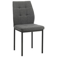STOLIČKA, 44/90/56 cm - čierna/tmavosivá, Modern, kov/textil (44/90/56cm) - Carryhome