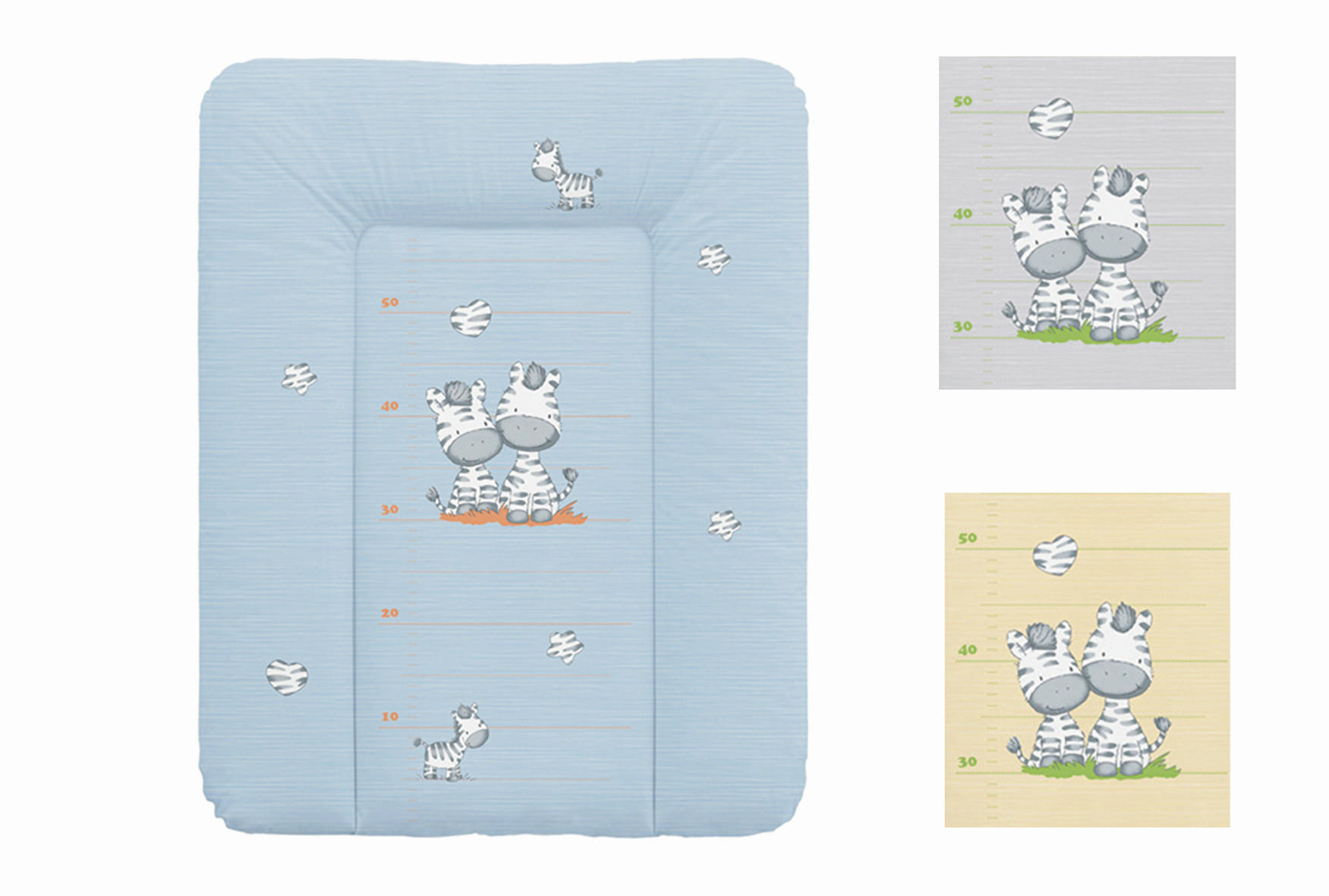 PODLOGA ZA PRESVLAČENJE  Softy  - siva/bež, Osnovno, plastika (75/55/5cm)