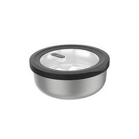 FRISCHHALTEDOSE PROVIDO 1000 L  - Edelstahlfarben/Transparent, Basics, Kunststoff/Metall (17,6/7,5cm) - Gefu