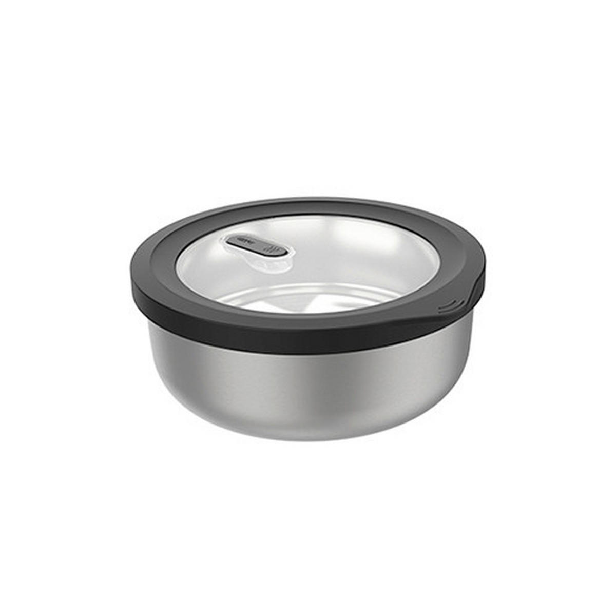 FRISCHHALTEDOSE PROVIDO 1000 L  - Edelstahlfarben/Transparent, Basics, Kunststoff/Metall (17,6/7,5cm) - Gefu