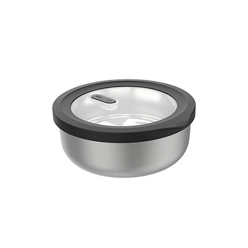 Gefu Frischhaltedose Provido Schwarz, Transparent 7.5 cm