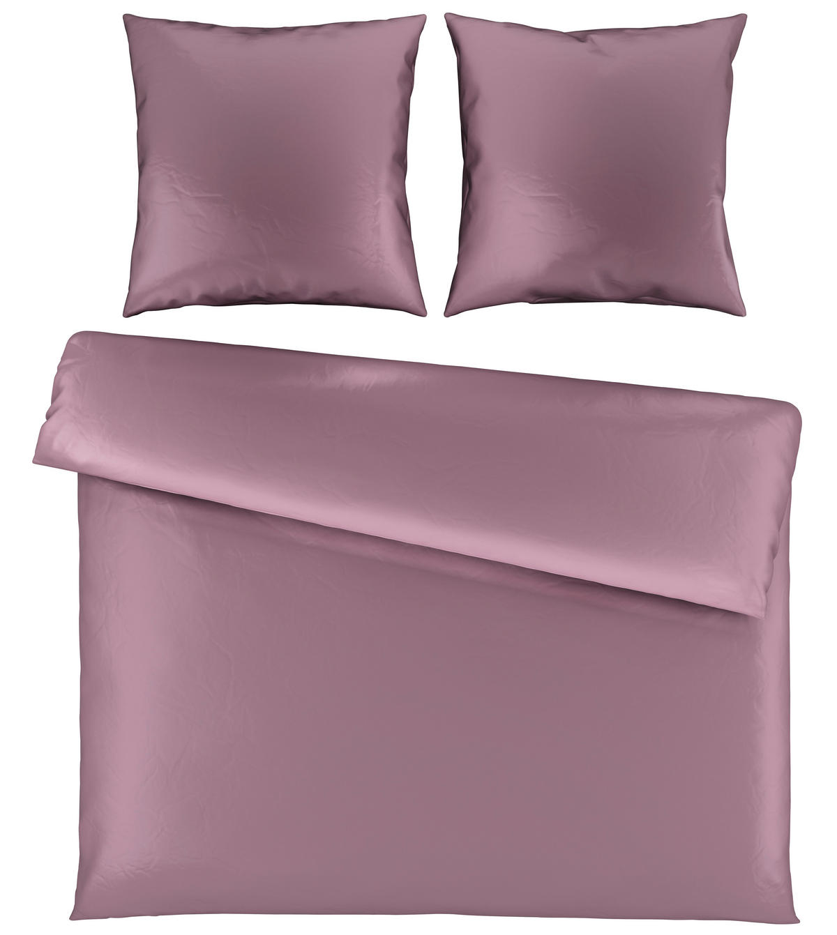 BETTWÄSCHE Satin 220/240 cm  - Lila, MODERN, Textil (220/240cm) - Novel