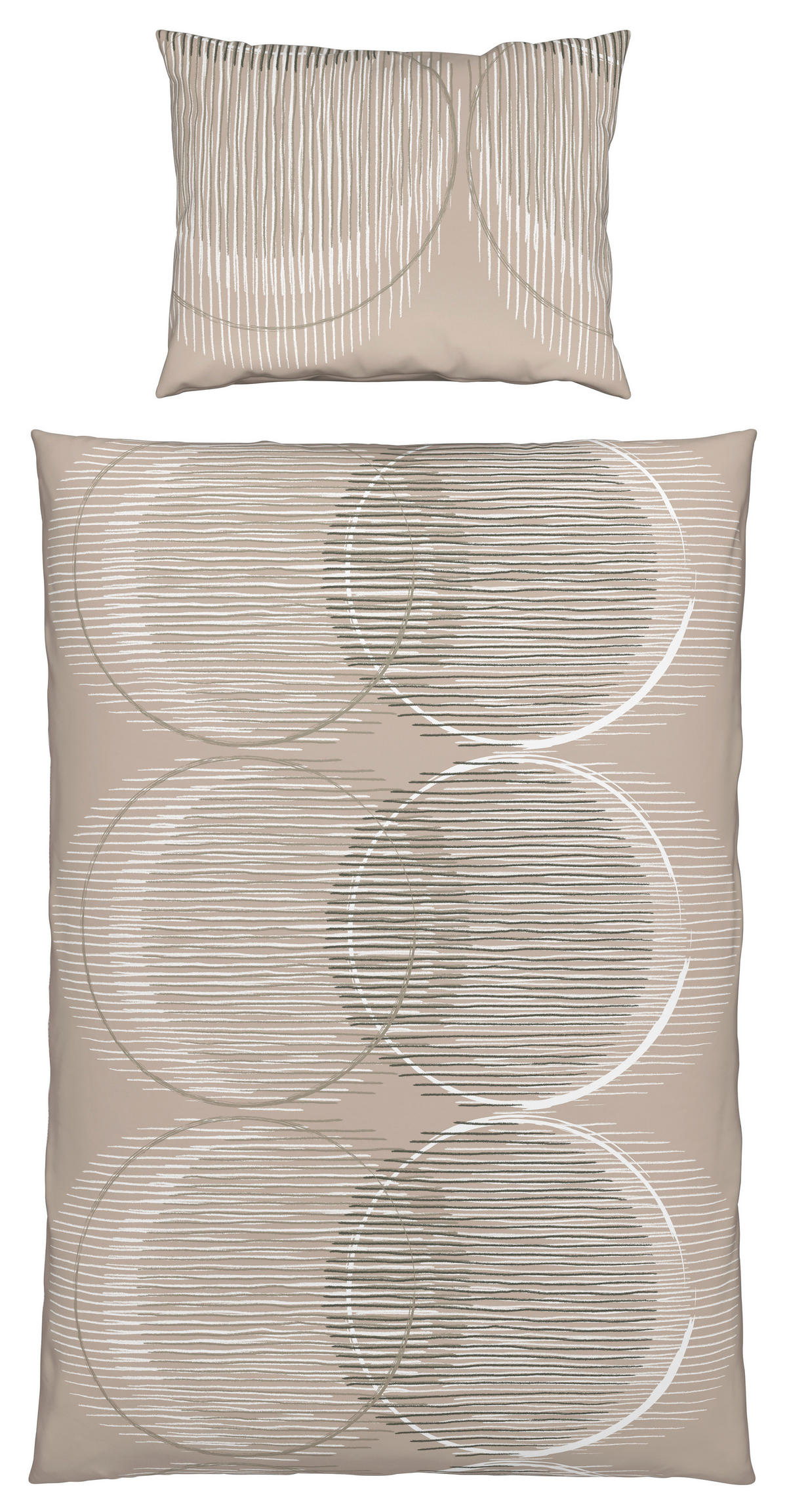 POSTELJINA JENNY 140/200 cm renforcé tkanina sivobraon  - sivobraon, Dizajnerski, tekstil (140/200cm) - Boxxx