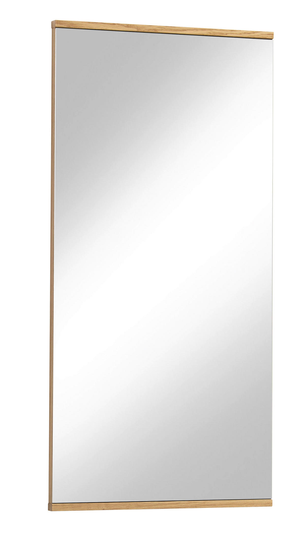 MIROIR MURAL 41/82/2 cm    - Eichefarben, Design, Glas/Holz (41/82/2cm) - Novel