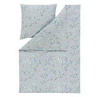 BETTWÄSCHE Atelier Flanell 155/220 cm  - Grau, Design, Textil (155/220cm) - Estella