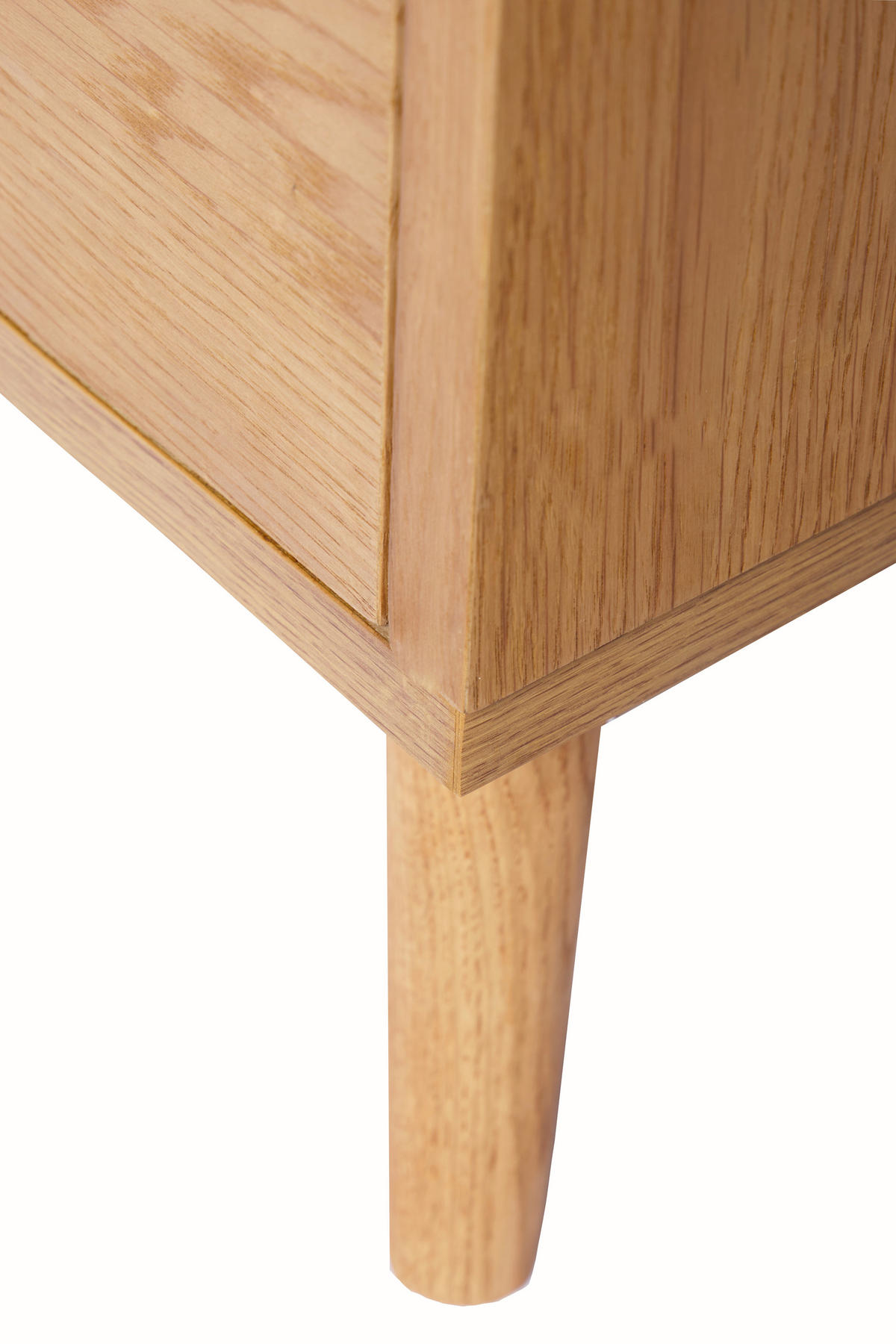 KOMMODE , 148/74/40 cm, 9 Schublade(n)  - Messingfarben/Naturfarben, Design, Holz/Holzwerkstoff (148/74/40cm) - Livetastic