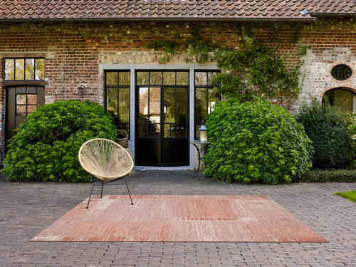 OUTDOORTEPPICH 140/200 cm Amalfi Lila, Rosa, Rot  - Lila/Rot, KONVENTIONELL, Textil (140/200cm) - Novel