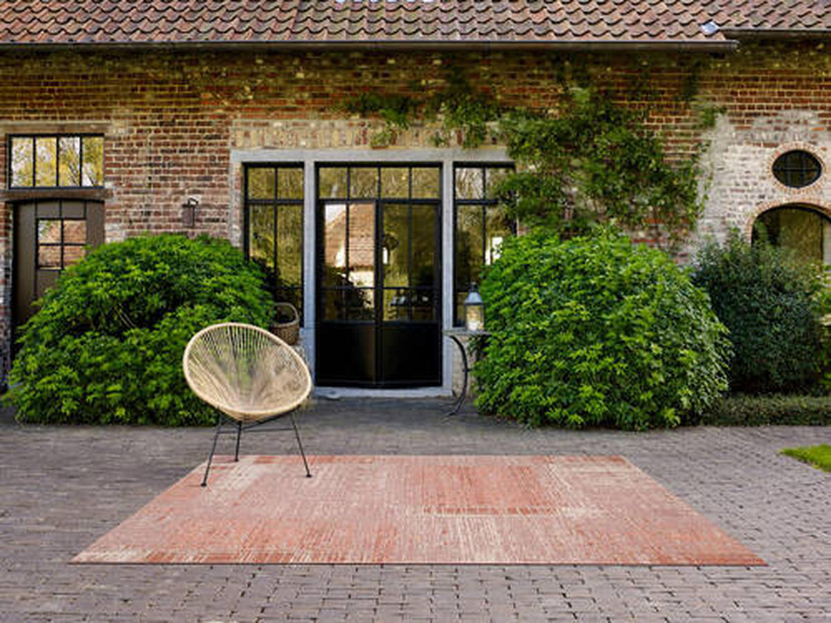 OUTDOORTEPPICH 140/200 cm Amalfi Lila, Rosa, Rot  - Lila/Rot, KONVENTIONELL, Textil (140/200cm) - Novel