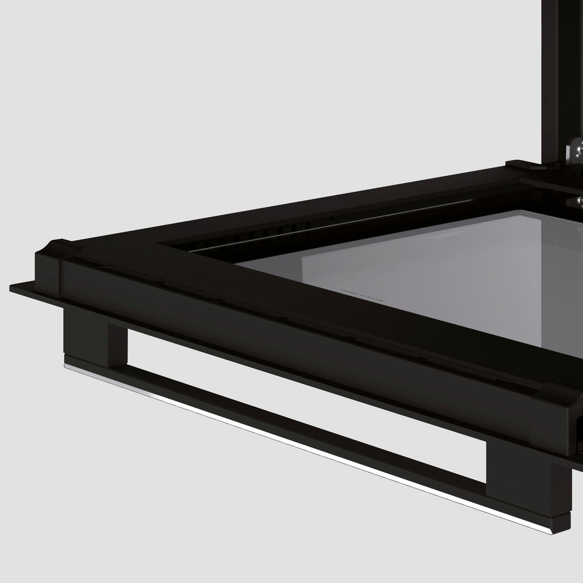 EINBAUBACKOFEN EBD830  - Schwarz, Basics, Glas/Metall (59,6/59,5/56,9cm) - Oranier