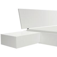 NACHTSCHRANK 48/16/41 cm  - Weiß, Basics, Holzwerkstoff (48/16/41cm) - Hasena