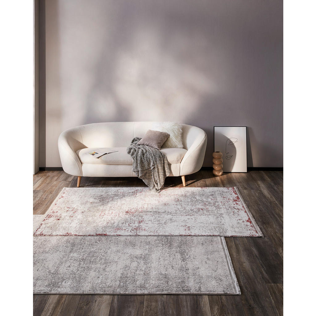 Thumbnail - Dieter Knoll Vintage-Teppich Artemis, Beige, Textil, Abstraktes, rechteckig, 80x150 cm, Bsci, Oeko-Tex® Standard 100, be...