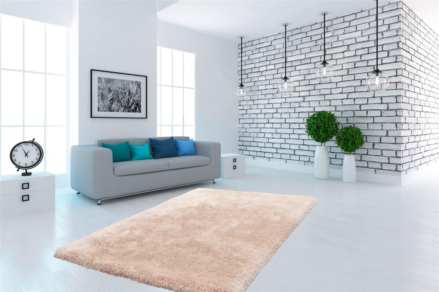 LÄUFER 80/150 cm Cosy 510 Elfenbein  - Creme, KONVENTIONELL, Textil (80/150cm)