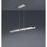 LED-HÄNGELEUCHTE - Weiß/Nickelfarben, KONVENTIONELL, Kunststoff/Metall (100/150/11,5cm) LED-HÄNGELEUCHTE - Weiß/Nickelfarben, KONVENTIONELL, Kunststoff/Metall (100/150/11,5cm)