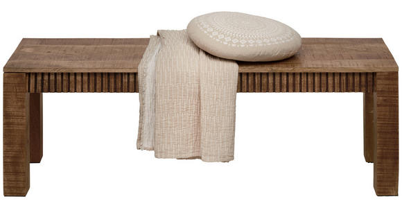SITZBANK 140/45/40 cm in Naturfarben - Naturfarben, ROMANTIK / LANDHAUS, Holz (140/45/40cm) - Carryhome