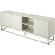 LOWBOARD  in 160/56/30 cm  - Kaschmir, Design, Holzwerkstoff/Metall (160/56/30cm) - Xora