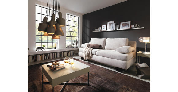 SCHLAFSOFA in Webstoff Naturfarben - Wengefarben/Naturfarben, KONVENTIONELL, Holz/Textil (203/94/100cm) - Novel