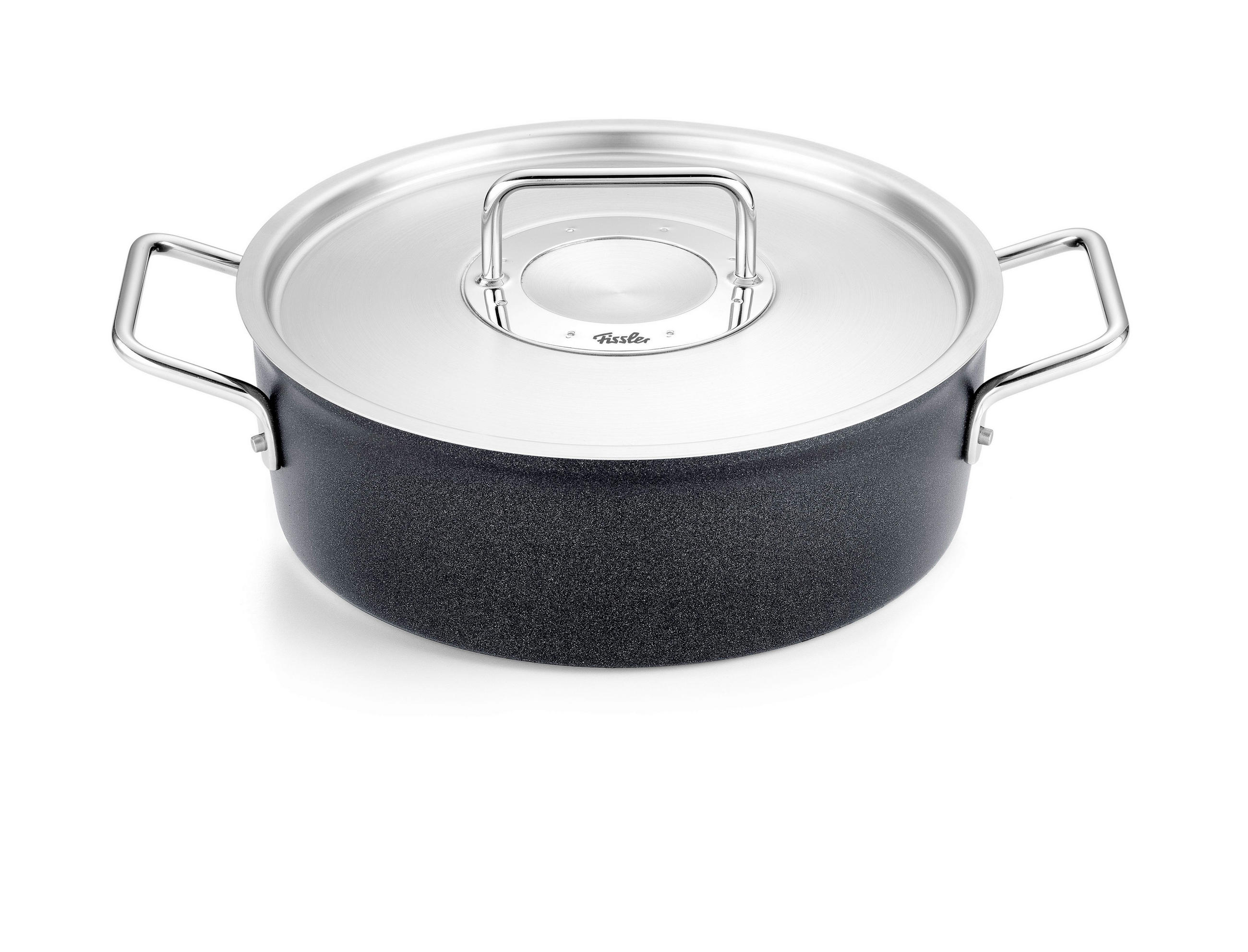 BRATENTOPF Adamant 3,1 l  - Schwarz, Basics, Metall (3,1l) - Fissler