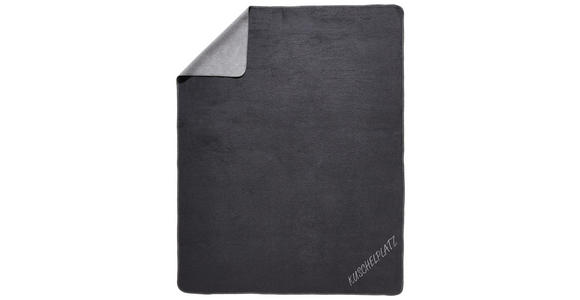 WOHNDECKE 150/200 cm  - Anthrazit/Silberfarben, Design, Textil (150/200cm) - Novel
