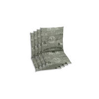 SESSELAUFLAGENSET Stempel  - Hellgrau/Weiß, KONVENTIONELL, Textil (48/5/98cm)