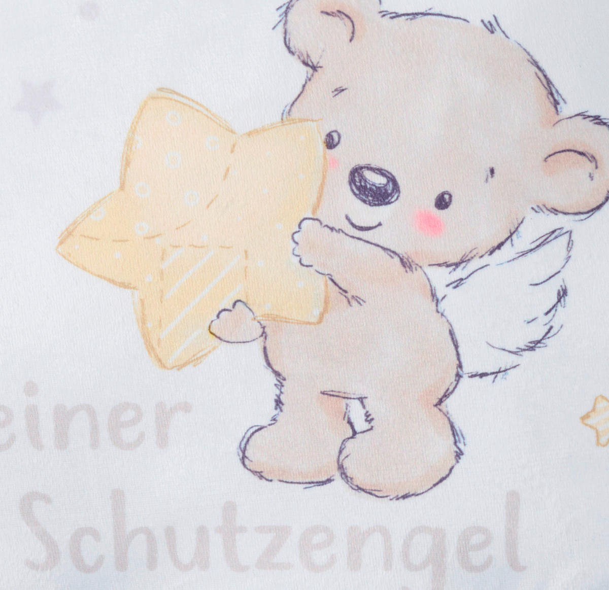 KINDERKISSEN    - Gelb/Naturfarben, KONVENTIONELL, Kunststoff/Textil (33/29cm) - Herding