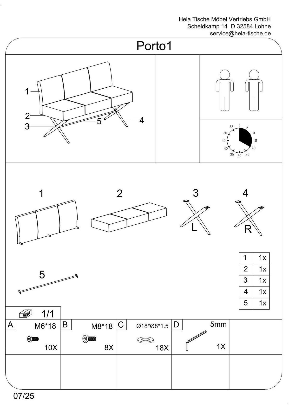 SITZBANK 140/88/67 cm Samt, Mikrofaser Anthrazit  - Anthrazit/Schwarz, MODERN, Textil/Metall (140/88/67cm) - MID.YOU