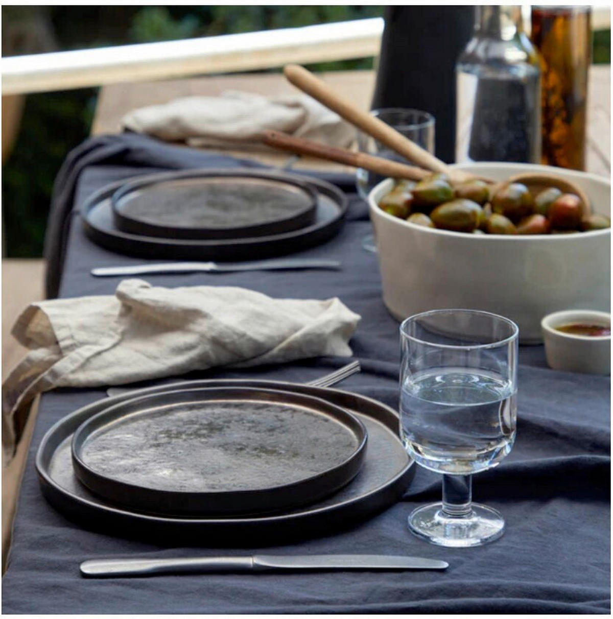 KOMBISERVICE Lagoa 12-teilig  - Goldbraun, Basics, Keramik - Costa Nova