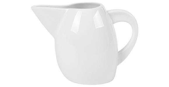 MILCHKÄNNCHEN 240 ml  - Weiß, Basics, Keramik (12,5/7/8,8cm) - Novel