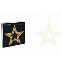 DEKOSTERN  - Weiß, Basics, Kunststoff (58,0/58,0/8,0cm) - X-Mas