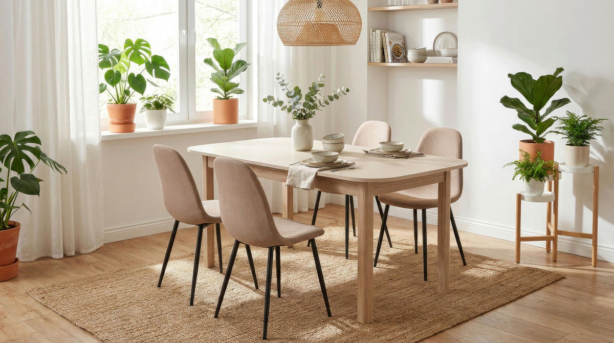 ESSTISCH rechteckig  ausziehbar  - MODERN, Holzwerkstoff (160-200/90/76cm) - MID.YOU