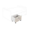 ROLLBOX KIRA  - Weiß/Silbereichenfarben, Basics, Holzwerkstoff (65/40,4/47cm) - Paidi