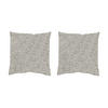 KISSENHÜLLEN-SET FJELLA 40/40 cm  - Hellgrau, Basics, Textil (40/40cm)