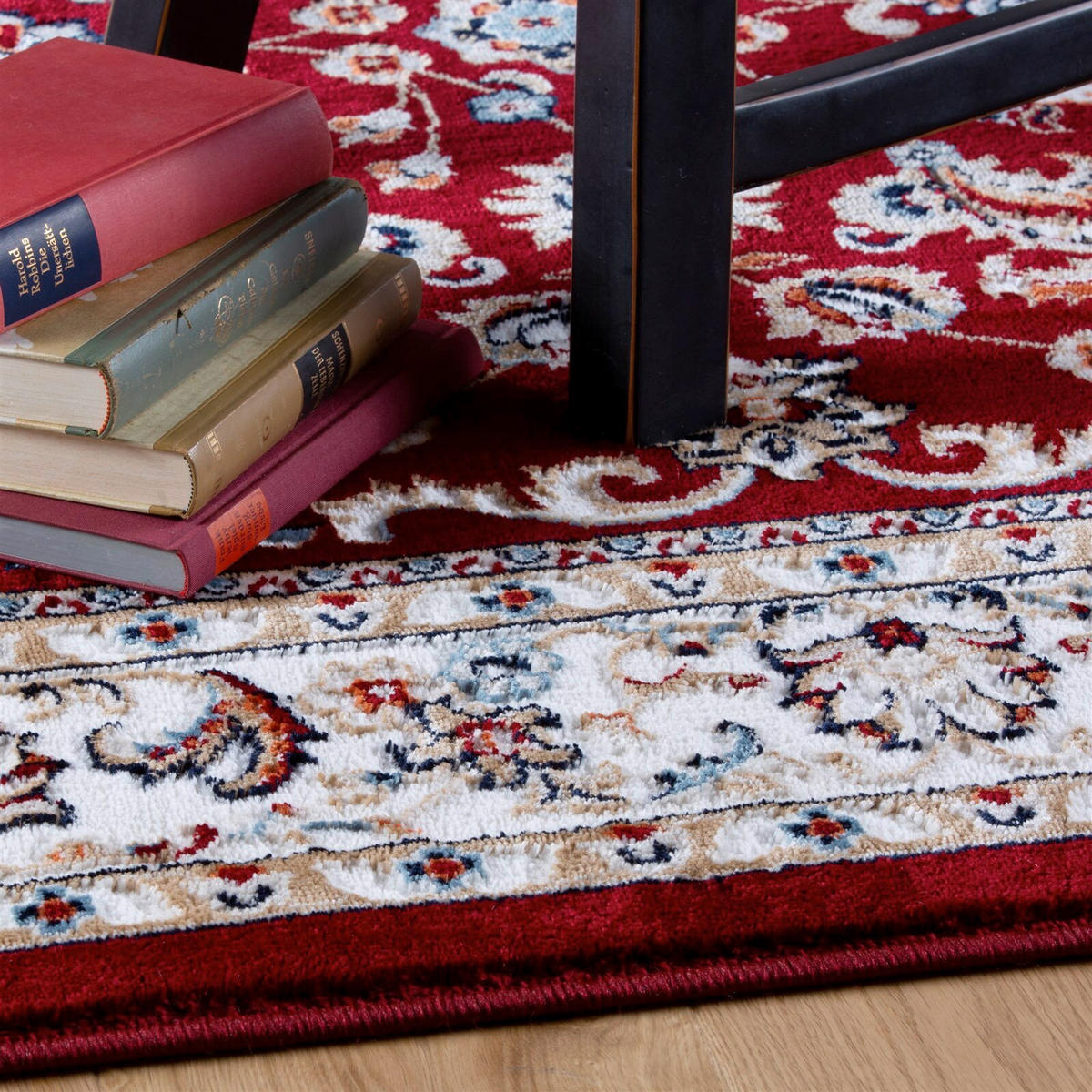 FLACHWEBETEPPICH 120/170 cm Rot rechteckig  - Rot, Basics, Textil (120/170cm) - Kayoom