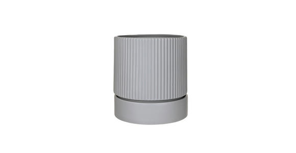 PFLANZENTOPF 17,2/18,5 cm  - Grau, Trend, Keramik (17,2/18,5cm) - Ambia Home