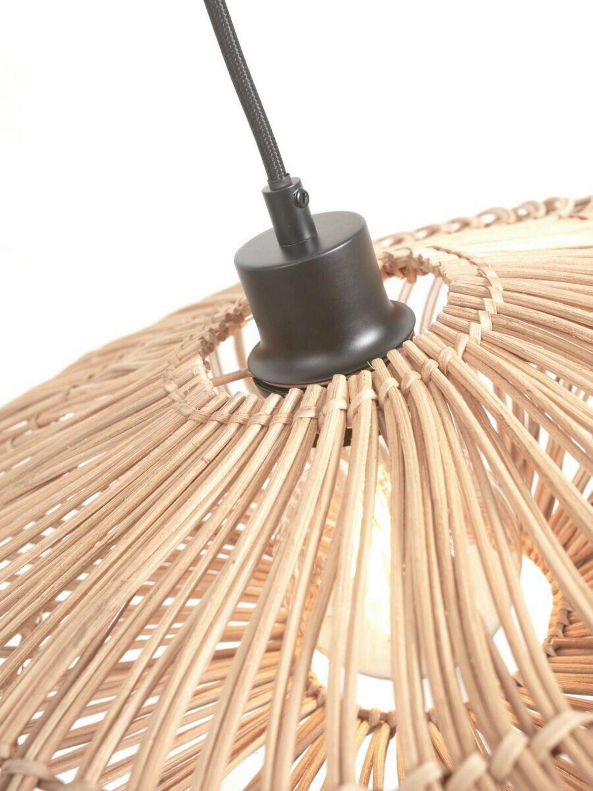 STOJACÍ LAMPA, 73/55/176 cm - přírodní barvy, Trend, přírodní materiály (73/55/176cm) - Good & Mojo