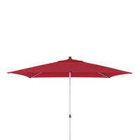 SONNENSCHIRM  200/250 cm  - Silberfarben/Rot, Konventionell, Textil/Metall (200/250cm) - Doppler