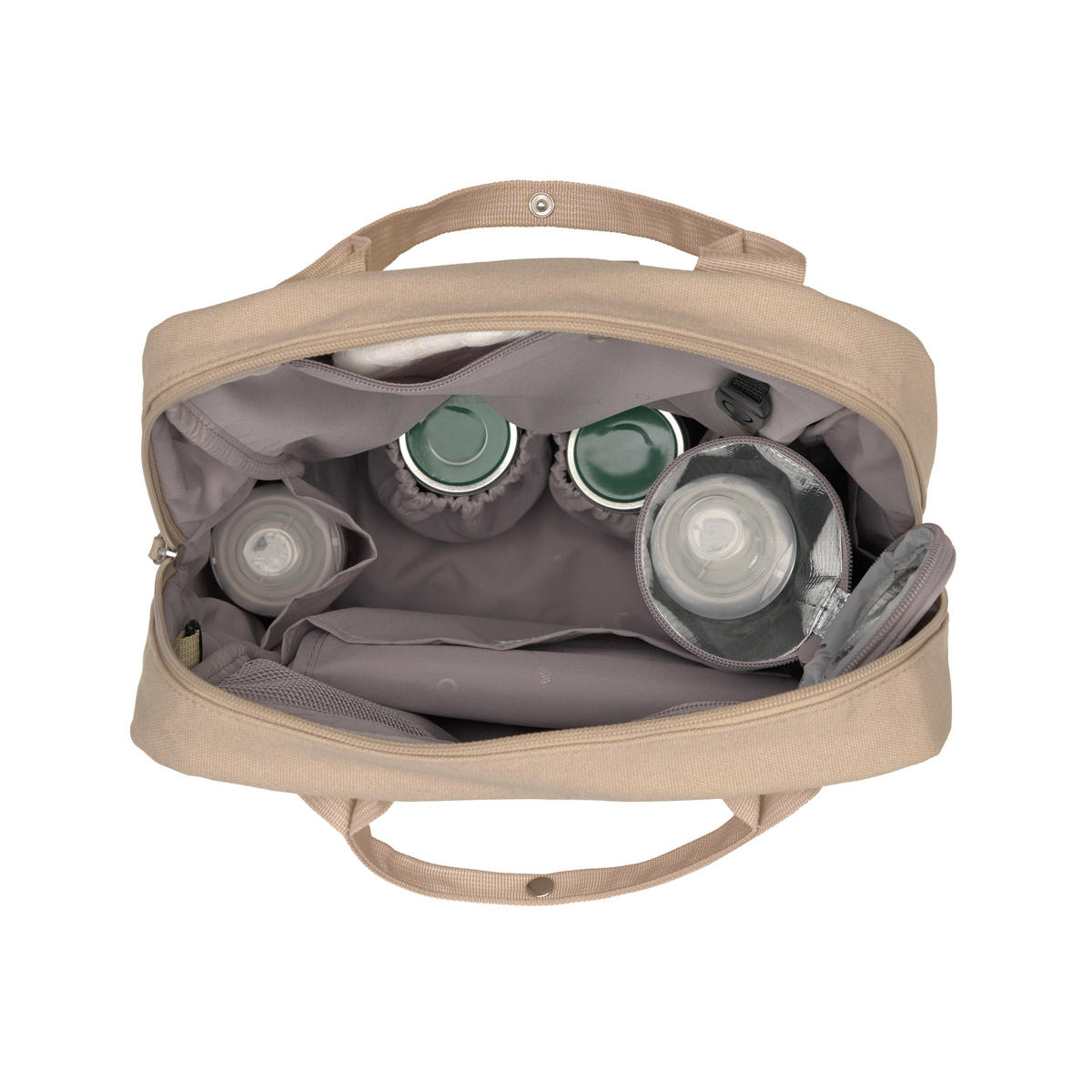 WICKELRUCKSACK  - Beige, Basics, Textil (28,5/14/38cm) - Lässig