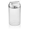 VORRATSDOSE KIPPO 1 L  - Edelstahlfarben/Transparent, Basics, Glas/Kunststoff (10/19,1cm) - Gefu