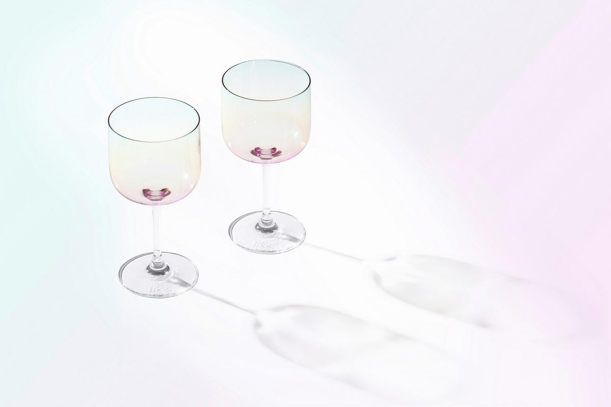 GLÄSERSET Like Pearl 2-teilig  - Multicolor, Design, Glas - like.Villeroy & Boch