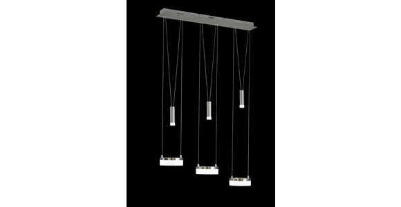LED-HÄNGELEUCHTE 78/15/150 cm - Chromfarben/Nickelfarben, KONVENTIONELL, Metall (78/15/150cm) - Ambiente
