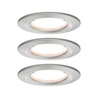 DECKENLEUCHTE 8,4 cm  - Alufarben, Basics, Metall (8,4cm) - Paulmann