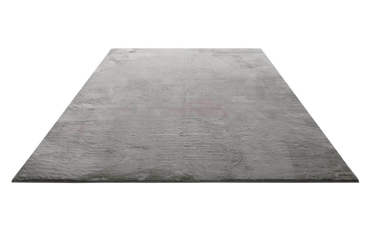WEBTEPPICH  Wohnzimmer 200/290 cm Villa Rosso Anthrazit rechteckig  - Anthrazit, Basics, Textil (200/290cm)