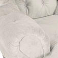 XXL-SESSEL Chenille Creme    - Creme/Schwarz, Design, Holz/Textil (127/106/149cm) - Landscape