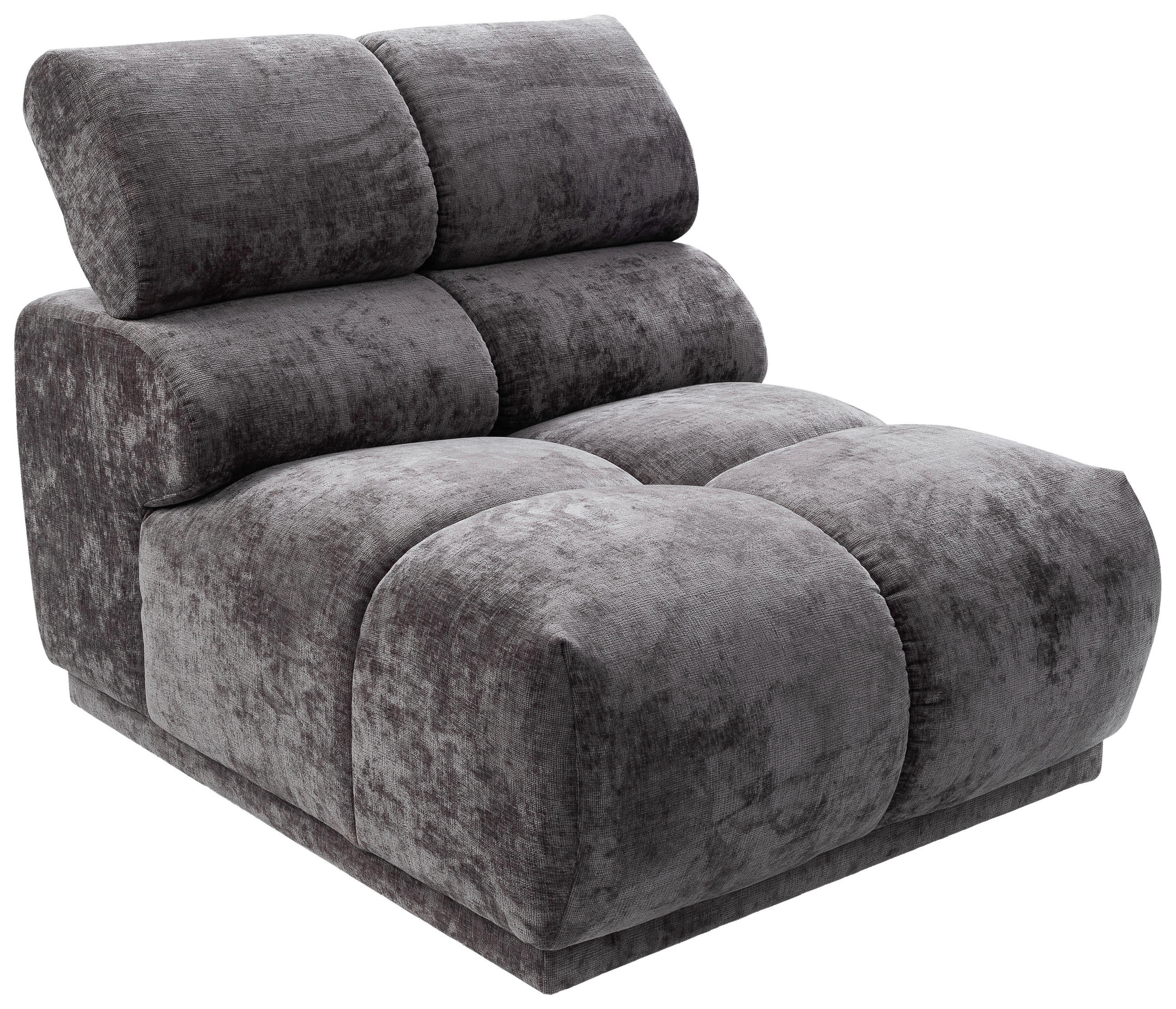 SOFAELEMENT in Flachgewebe Anthrazit  - Anthrazit, Modern, Textil (81/86/113cm) - MID.YOU