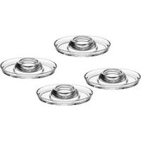 EIERBECHERSET Glas 4-teilig  - Klar, Basics, Glas (13/9/7cm) - Ritzenhoff Breker