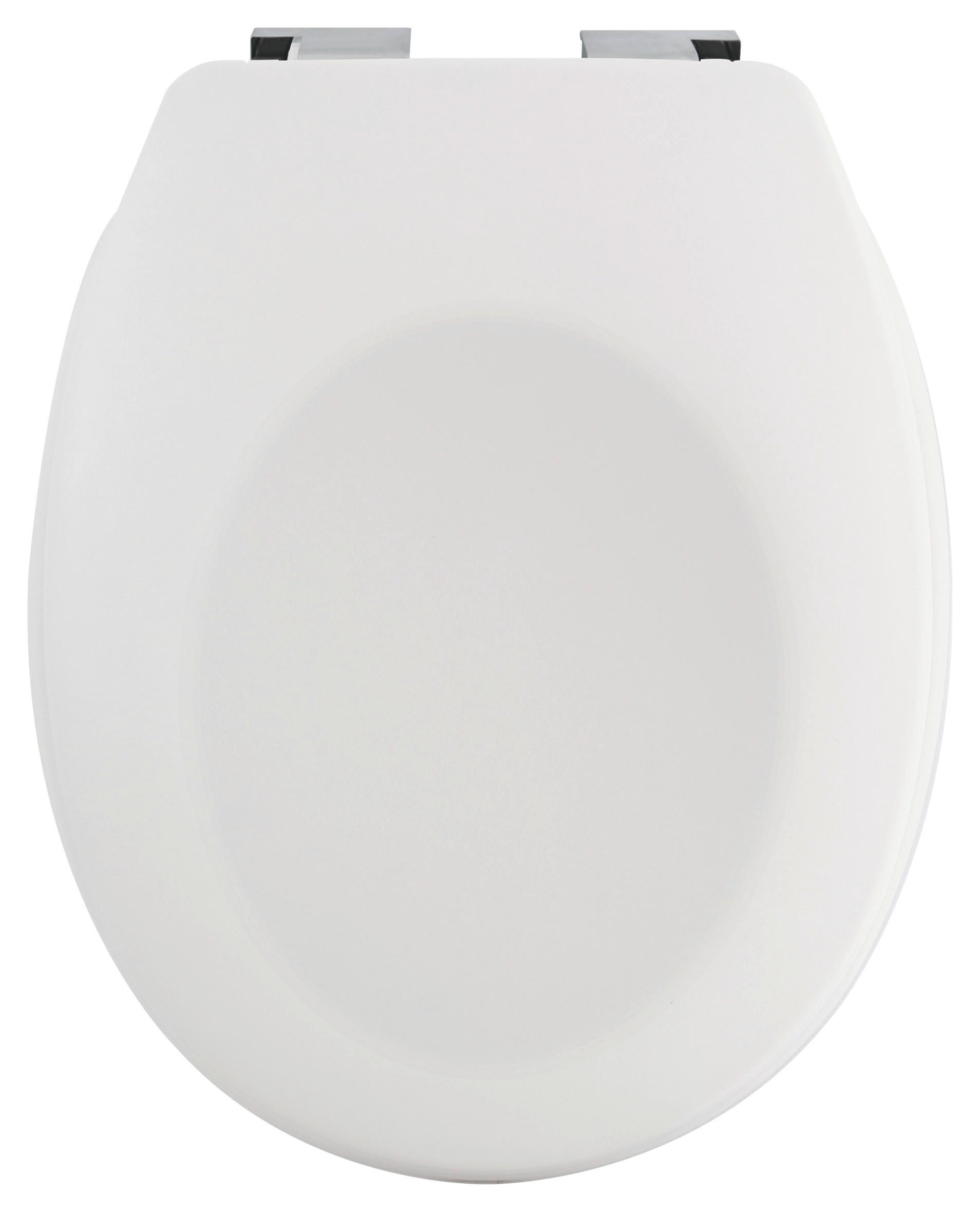 WC-SITZ Weiß  - Weiß, KONVENTIONELL, Kunststoff (37,10/45,5cm) - Spirella
