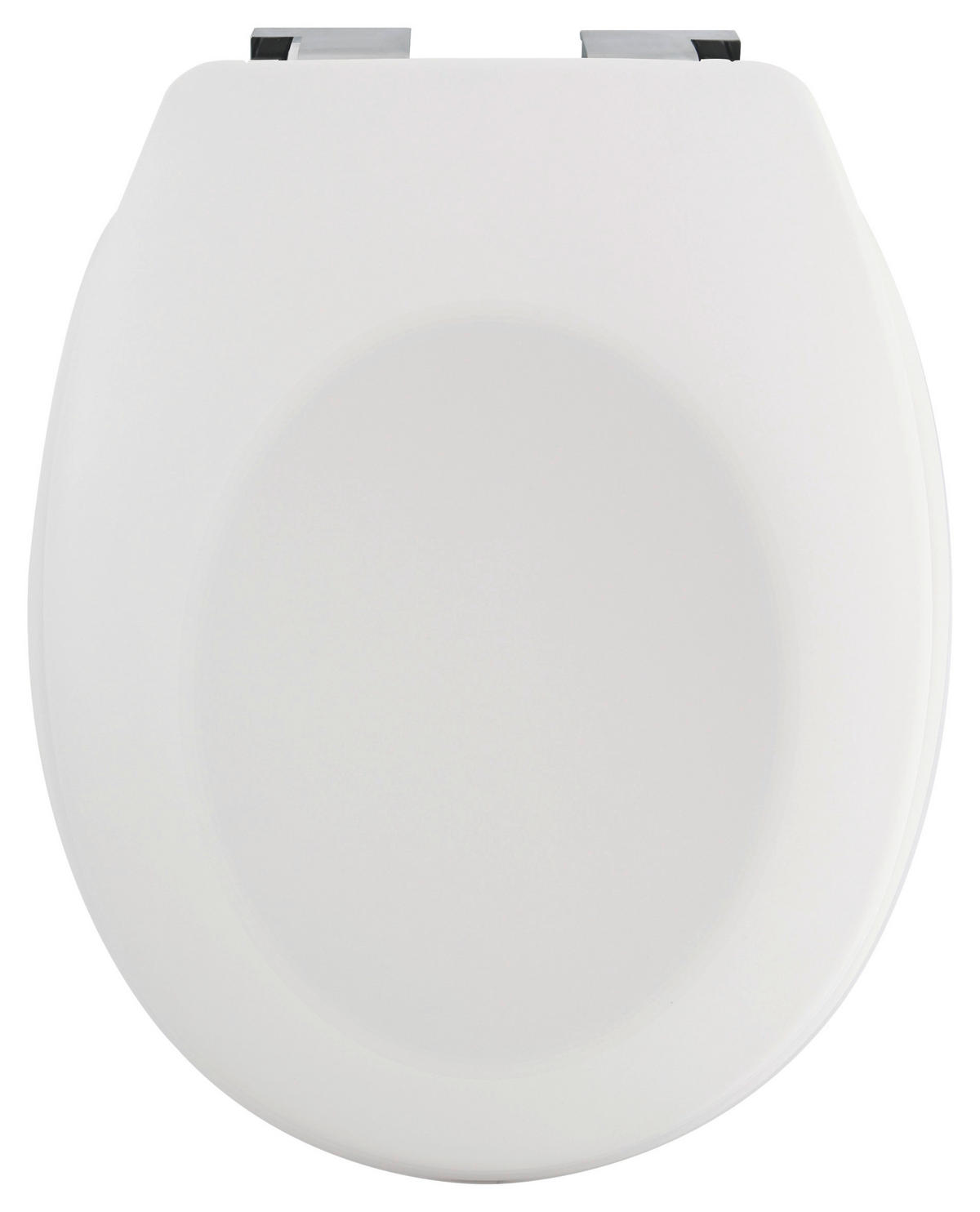 WC-SITZ Weiß  - Weiß, KONVENTIONELL, Kunststoff (37,10/45,5cm) - Spirella