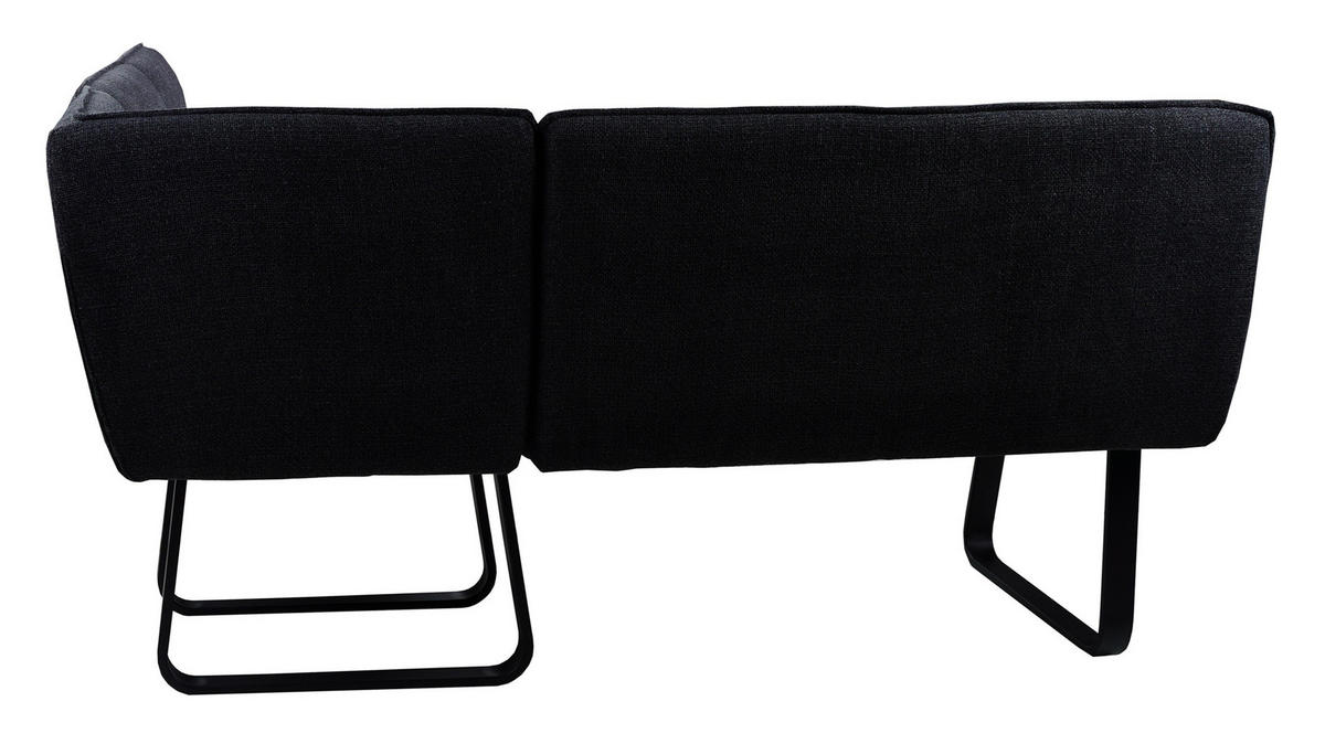 SAROKPAD 167,5/213 cm  sötétszürke  - fekete/sötétszürke, Modern, textil/fém (167,5/213cm) - MID.YOU