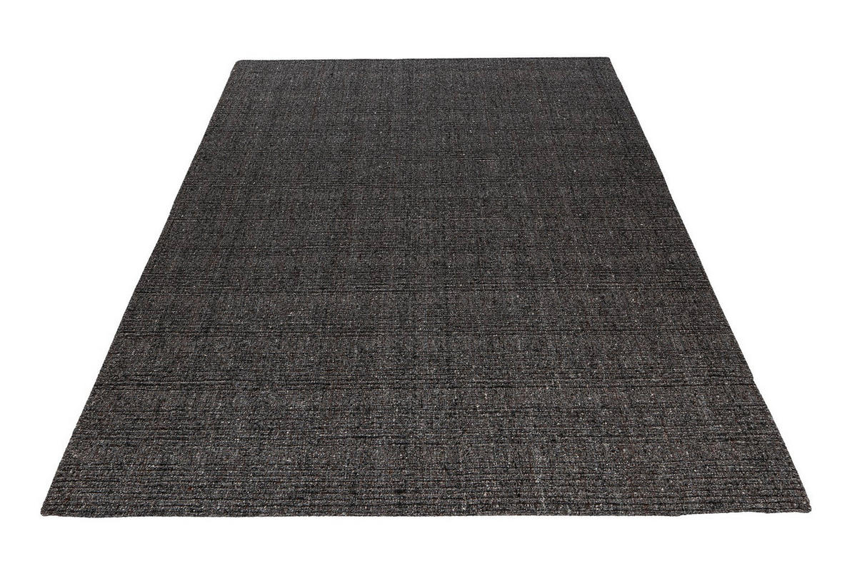 FLACHWEBETEPPICH 120/170 cm My Jarven  - Anthrazit, Basics, Textil (120/170cm)