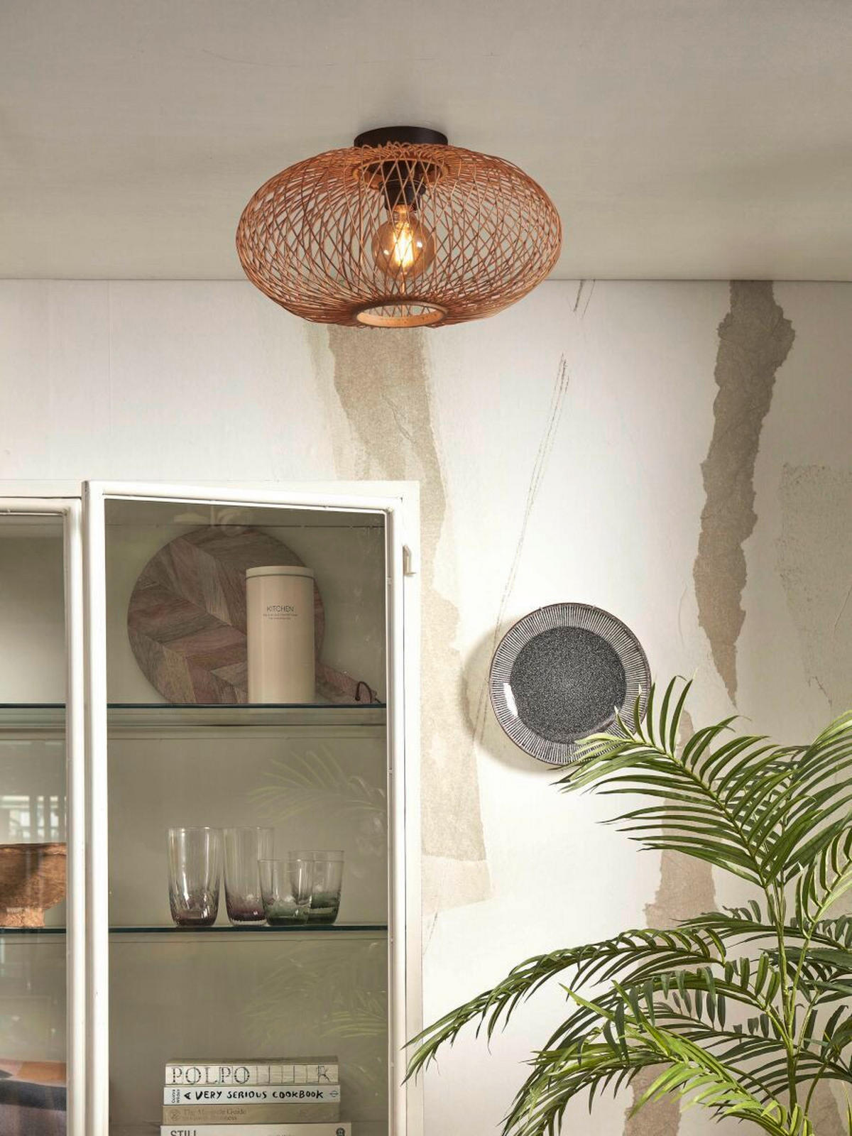 TAKLAMPA GOOD&MOJO  40/20 cm  - naturfärgad, Trend (40/20cm) - Good & Mojo
