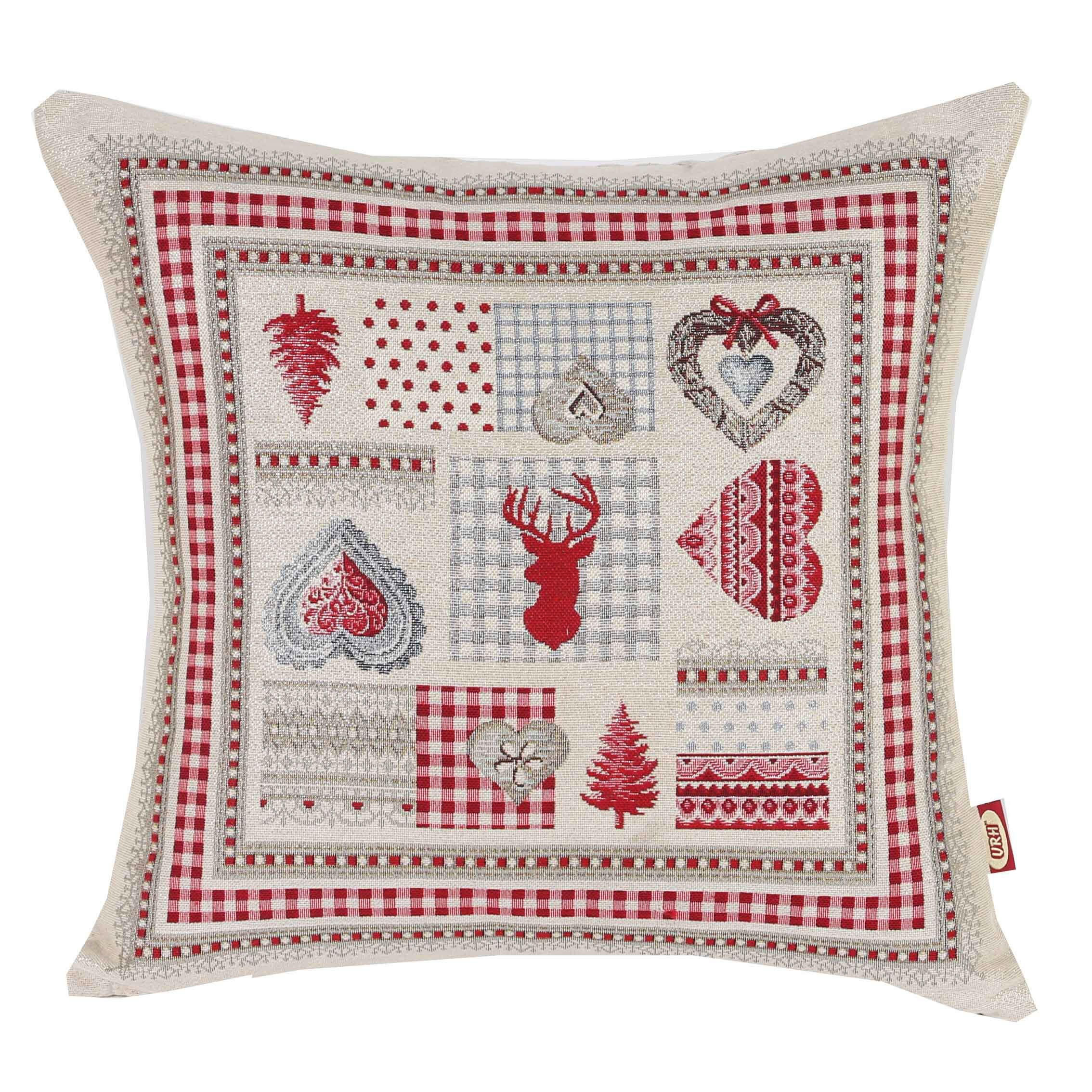 PREVLEKA ZA BLAZINO  NOEL FROST  45/45 cm       večbarvno  - večbarvno, Basics, tekstil (45/45cm)